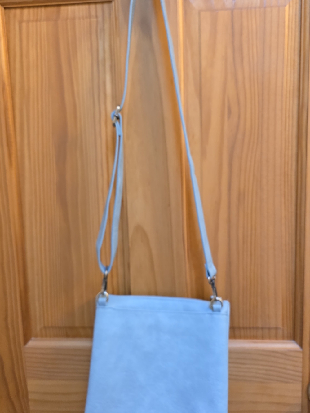 Joy Susan Women's Light Blue Crossbody Shoulder Bag